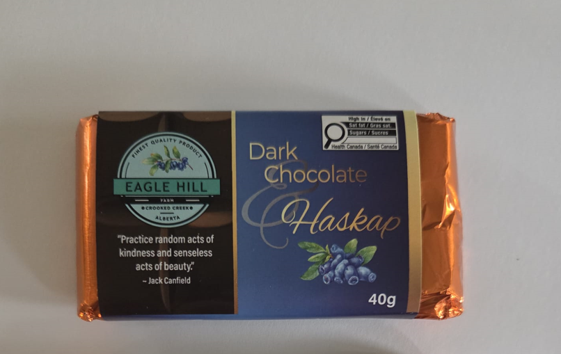 Chocolate with Haskap